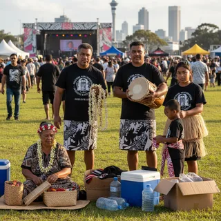 Auckland's ASB Polyfest features vibrant cultural performances from various Auckland secondary schools.