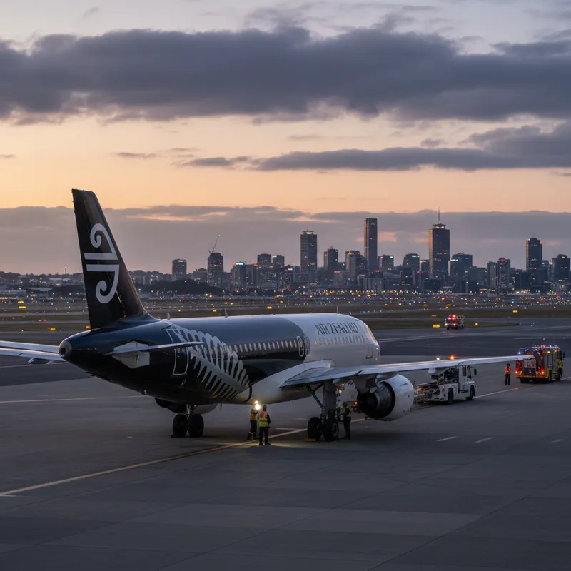 A news news photograph from Auckland Tribune