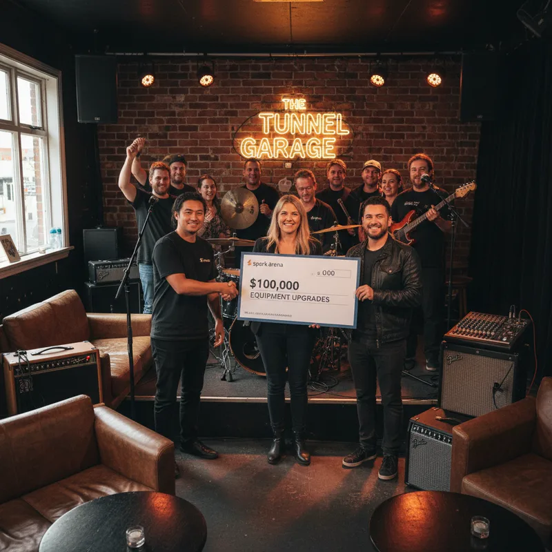 Several Auckland music venues will receive funding for new professional equipment to improve their facilities.