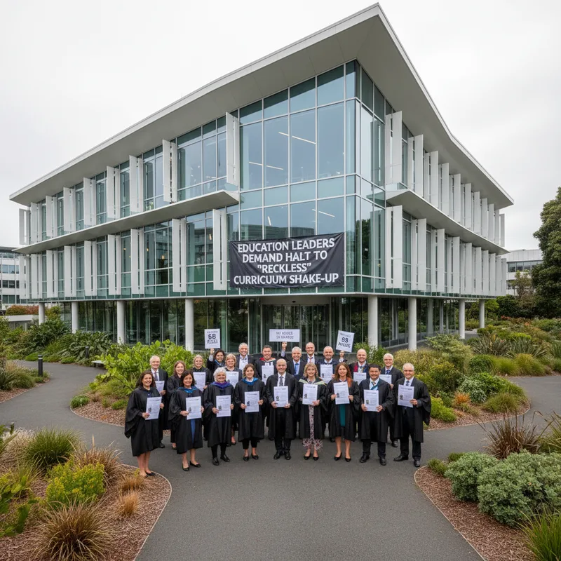 Modern building exterior with landscaped grounds architectural photography realistic setting