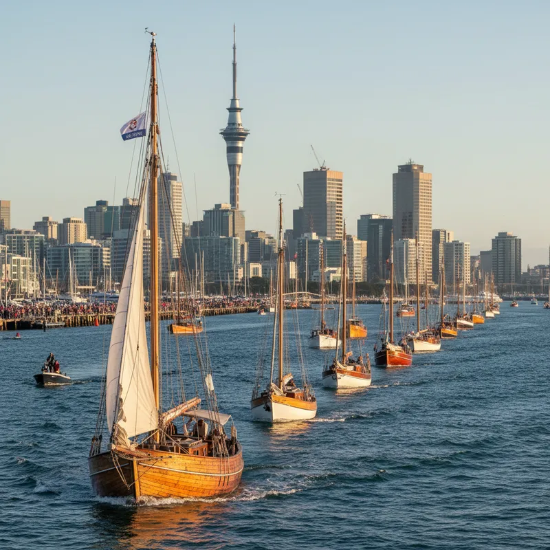 The historic Ngataki vessel, a symbol of New Zealand's maritime legacy, is the 2026 Auckland Wooden Boat Festival ambassador