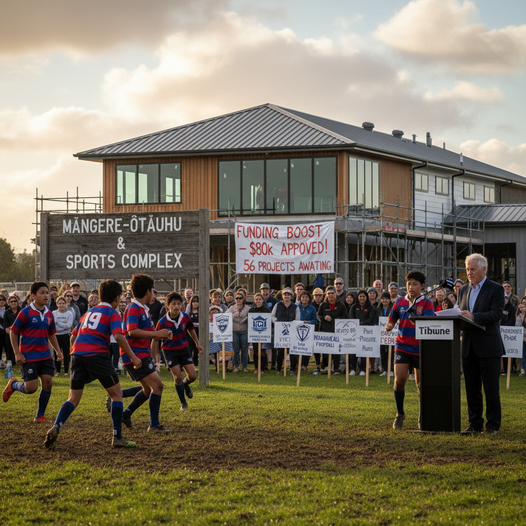 Māngere-Ōtāhuhu Local Board awards $80k to South Auckland sports clubs for facility upgrades.