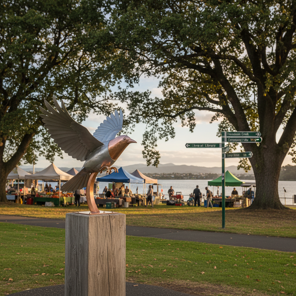 A community news photograph from Auckland Tribune